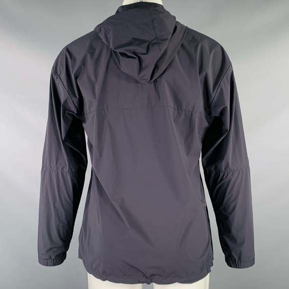 THEORY Black Nylon Blend Zip Pockets Jacket - Picture 4 of 6